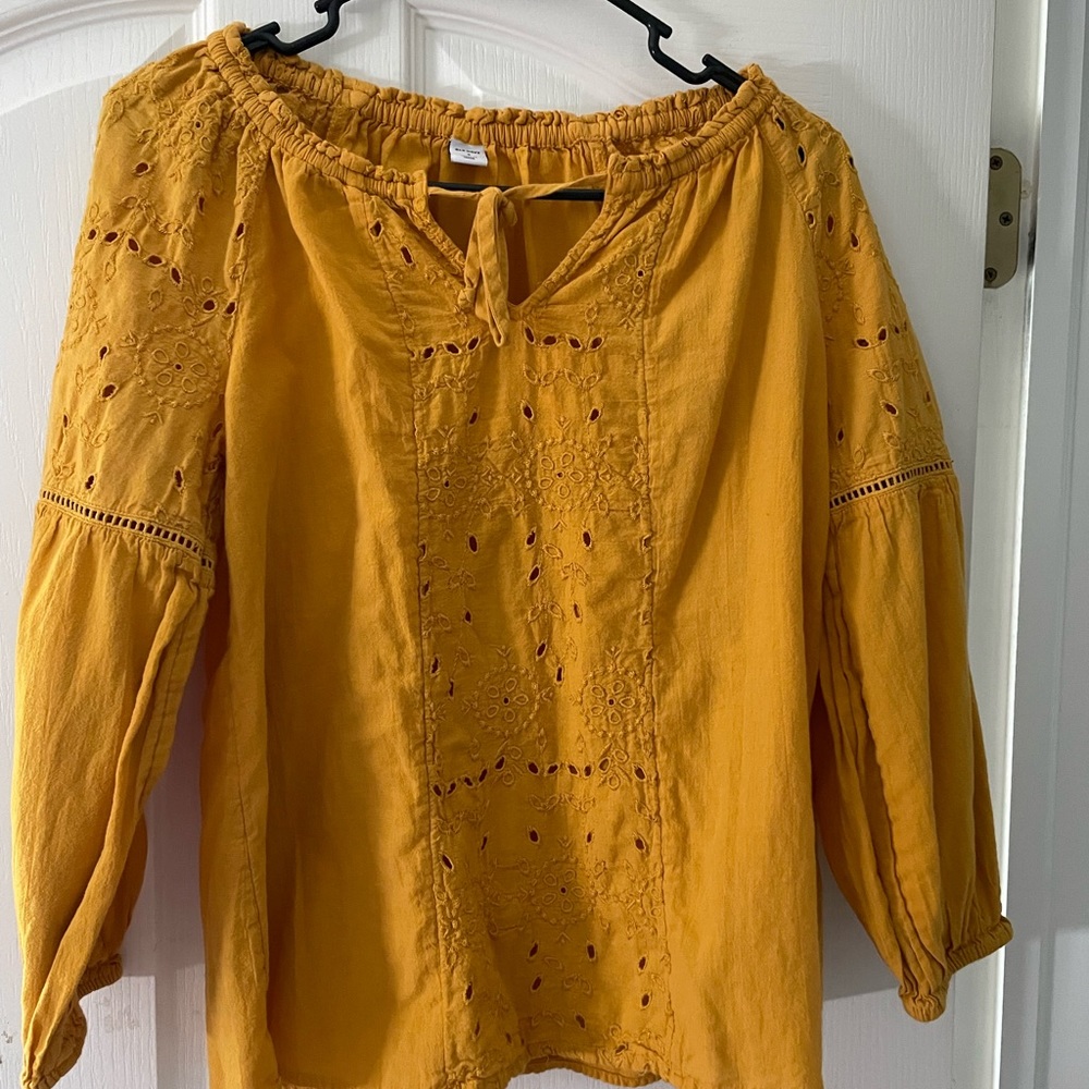 Long sleeve blouse